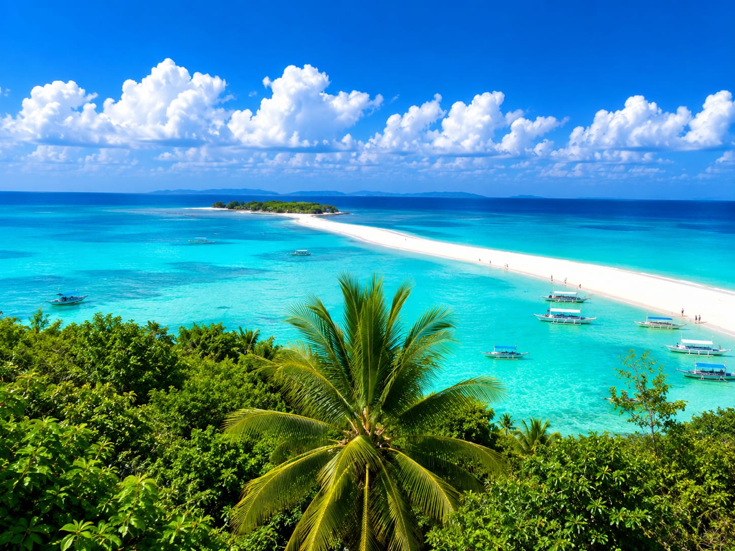 Lagon turquoise et plage de Madagascar