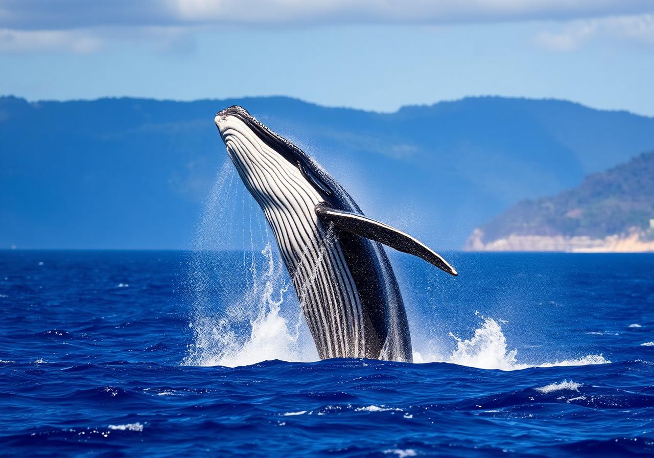Baleines à bosse de Sainte-Marie